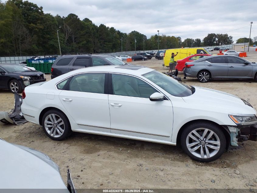 2017 Volkswagen Passat 1.8T Sel Premium VIN: 1VWCT7A3XHC014467 Lot: 43324375