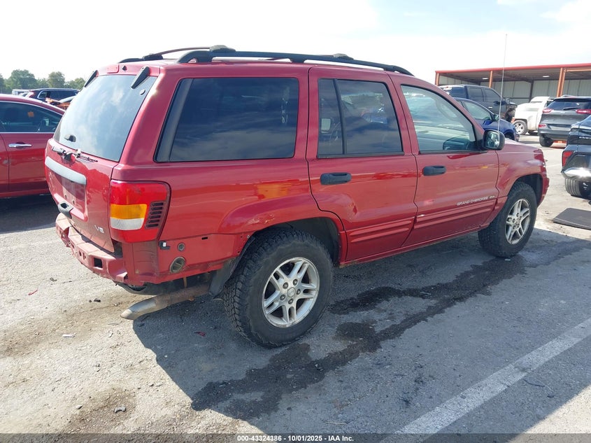 1J4GW48NX4C325113 2004 JEEP GRAND CHEROKEE photo no. 4