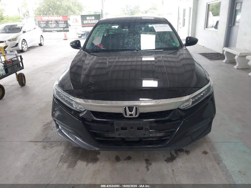 2019 Honda Accord Lx VIN: 1HGCV1F1XKA045157 Lot: 43324393