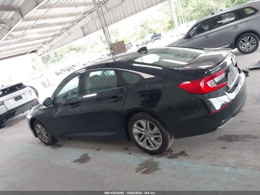 2019 Honda Accord Lx VIN: 1HGCV1F1XKA045157 Lot: 43324393