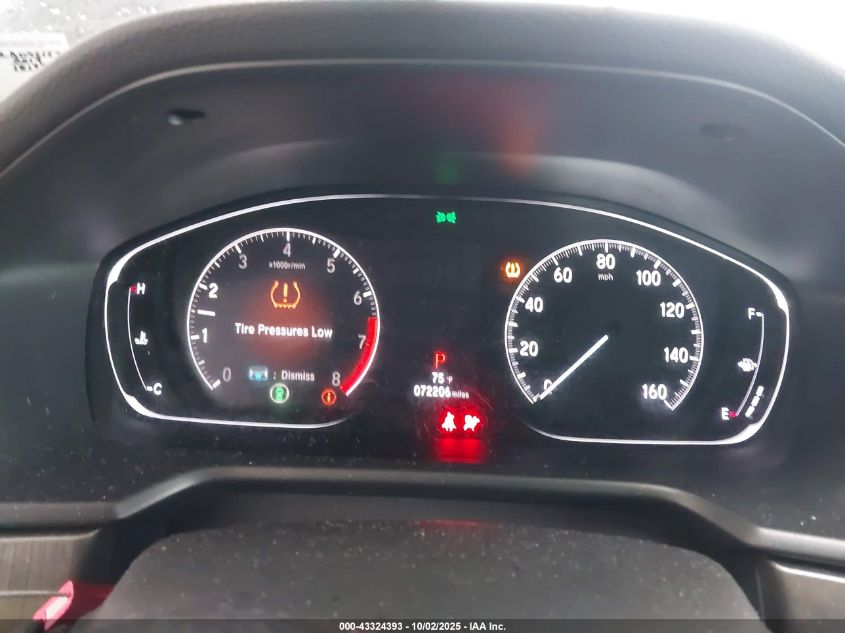 2019 Honda Accord Lx VIN: 1HGCV1F1XKA045157 Lot: 43324393