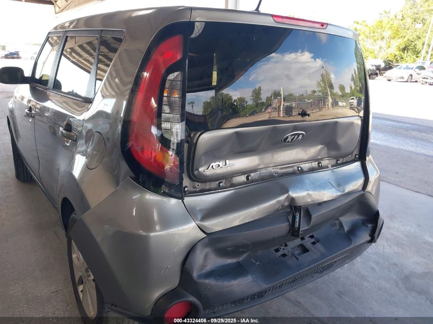 2016 Kia Soul VIN: KNDJN2A29G7383911 Lot: 43324406