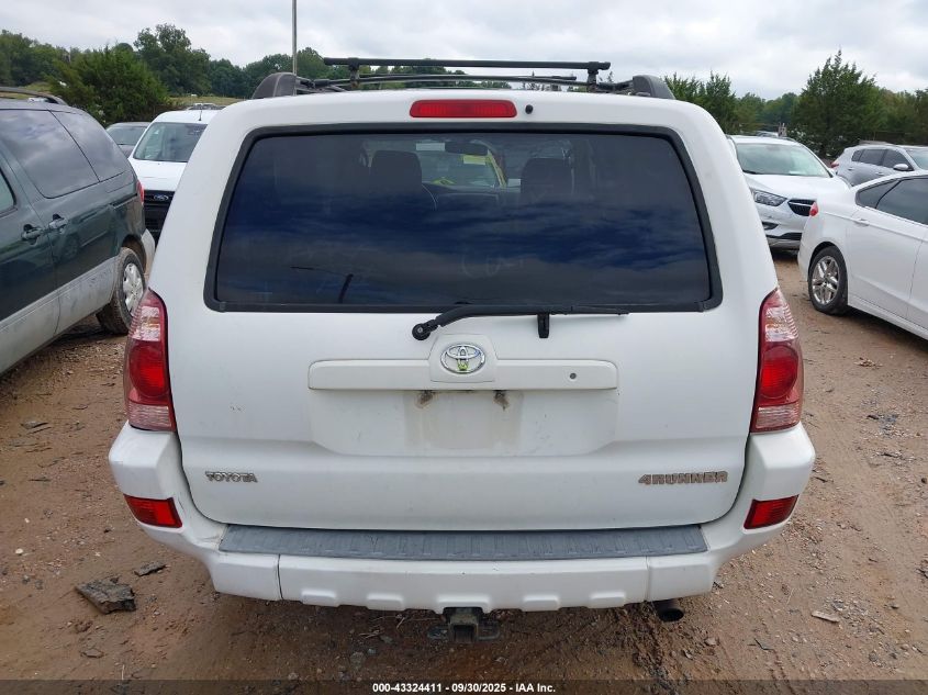 2005 Toyota 4Runner Sr5 V6 VIN: JTEZU14R758028604 Lot: 43324411