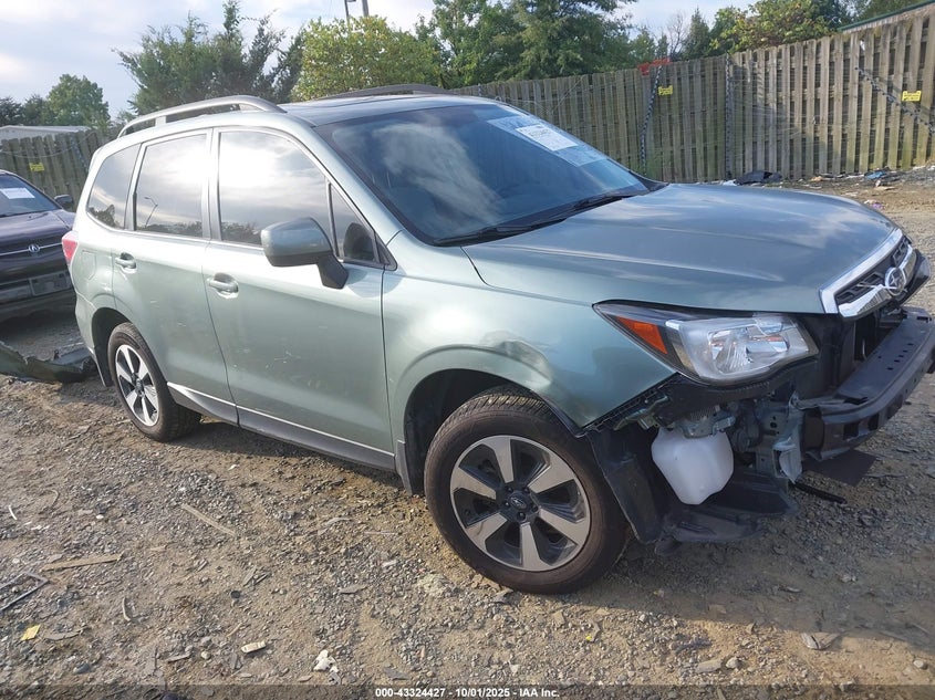 2018 SUBARU FORESTER 2.5I PREMIUM - JF2SJADC7JH511323