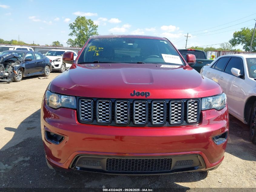 2019 Jeep Grand Cherokee Altitude 4X4 VIN: 1C4RJFAG2KC588827 Lot: 43324429