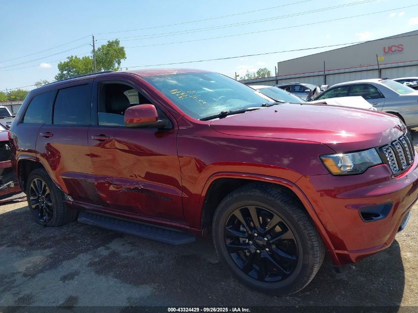 2019 Jeep Grand Cherokee Altitude 4X4 VIN: 1C4RJFAG2KC588827 Lot: 43324429