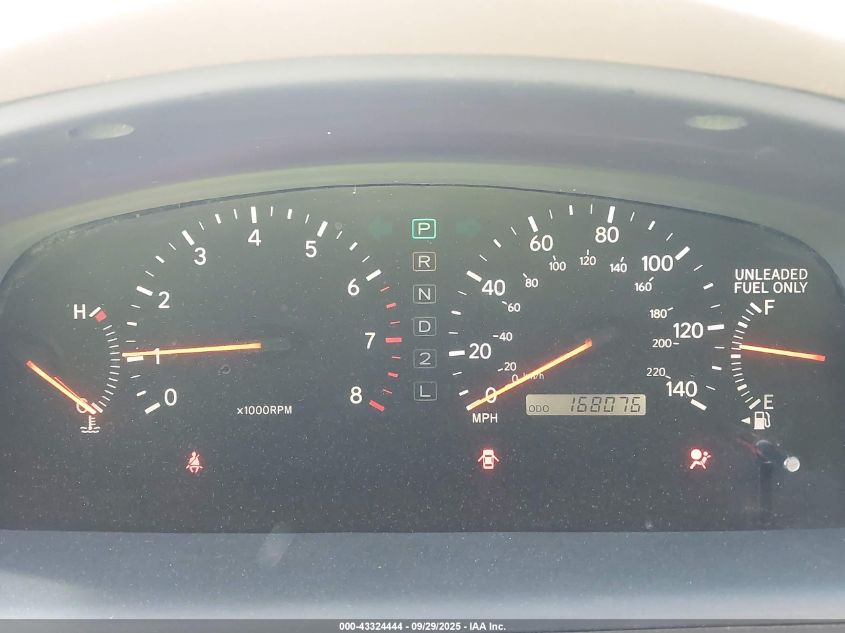 2001 Lexus Es 300 VIN: JT8BF28G310340747 Lot: 43324444