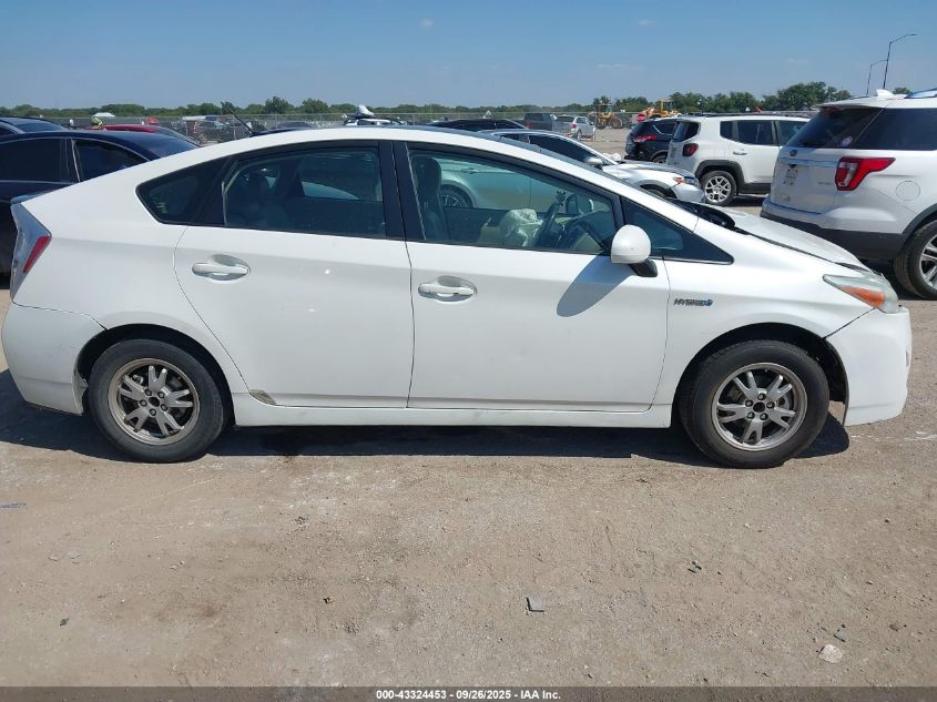 2010 Toyota Prius Iii VIN: JTDKN3DU0A5159517 Lot: 43324453