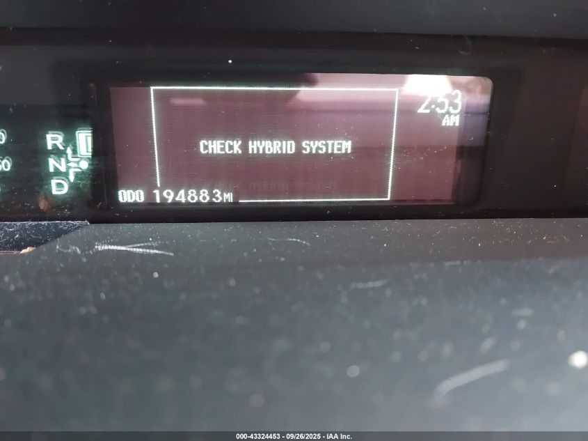 2010 Toyota Prius Iii VIN: JTDKN3DU0A5159517 Lot: 43324453