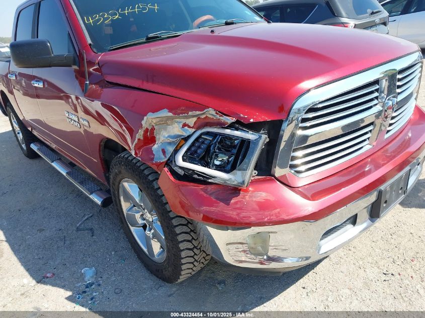 2014 Ram 1500 Big Horn VIN: 1C6RR6LT3ES225358 Lot: 43324454