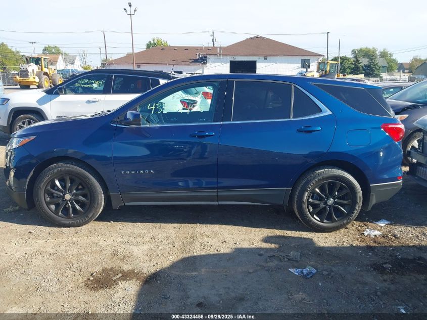 2020 Chevrolet Equinox Awd Lt 1.5L Turbo VIN: 3GNAXUEVXLL334398 Lot: 43324458