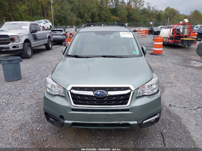2018 Subaru Forester 2.5I Limited VIN: JF2SJAJC7JH599214 Lot: 43324463