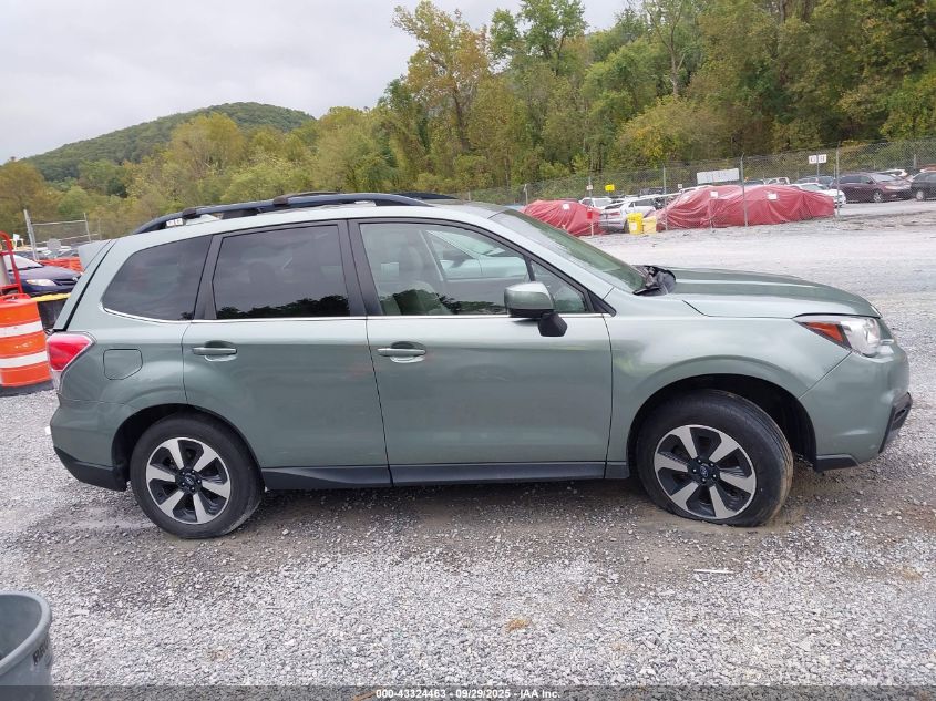 2018 Subaru Forester 2.5I Limited VIN: JF2SJAJC7JH599214 Lot: 43324463