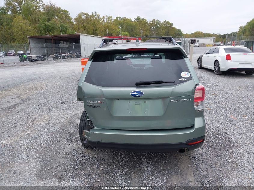 2018 Subaru Forester 2.5I Limited VIN: JF2SJAJC7JH599214 Lot: 43324463