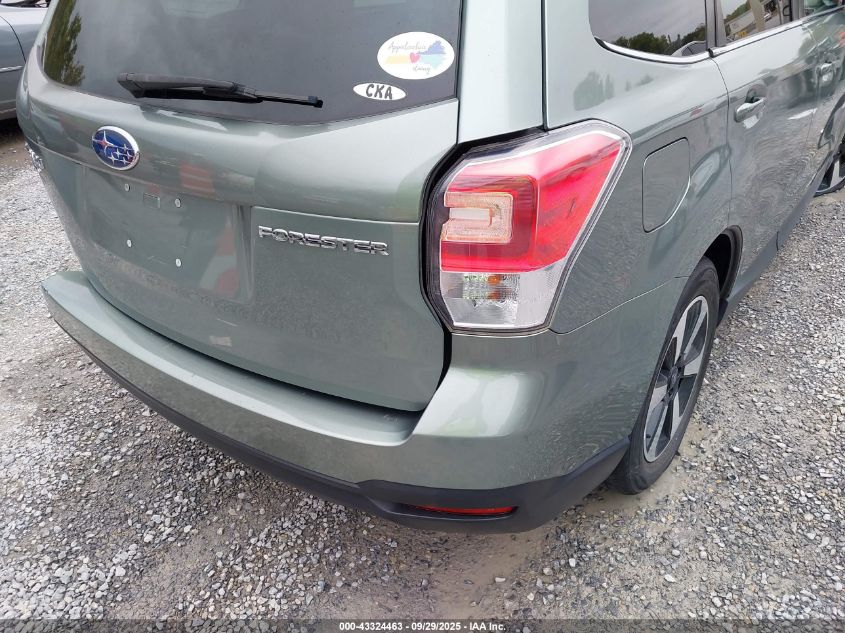 2018 Subaru Forester 2.5I Limited VIN: JF2SJAJC7JH599214 Lot: 43324463