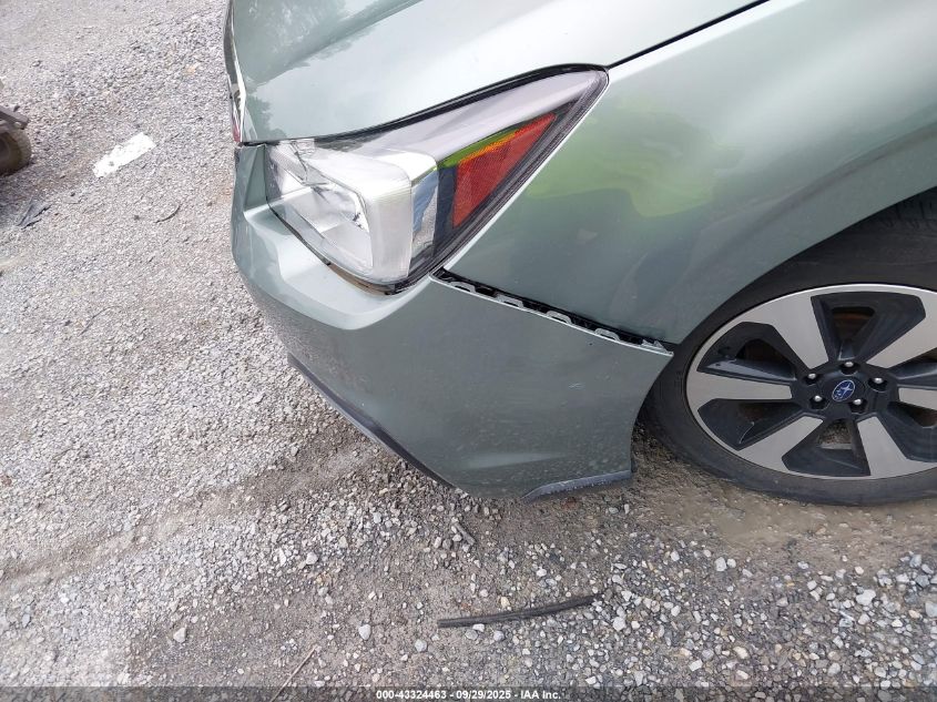 2018 Subaru Forester 2.5I Limited VIN: JF2SJAJC7JH599214 Lot: 43324463