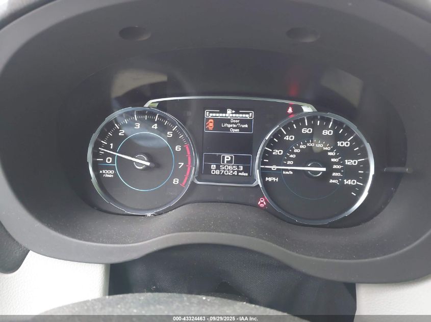 2018 Subaru Forester 2.5I Limited VIN: JF2SJAJC7JH599214 Lot: 43324463