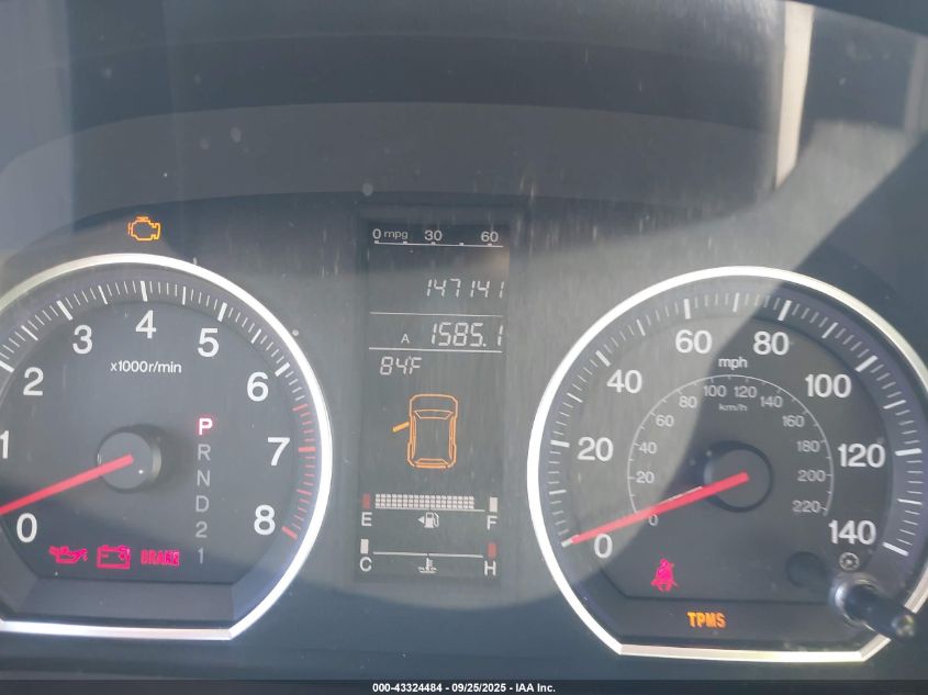 2008 Honda Cr-V Ex-L VIN: JHLRE48798C017362 Lot: 43324484