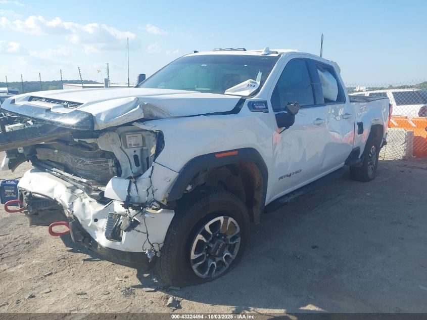 2023 GMC Sierra 2500Hd 4Wd Standard Bed At4 VIN: 1GT49PEY6PF179814 Lot: 43324494