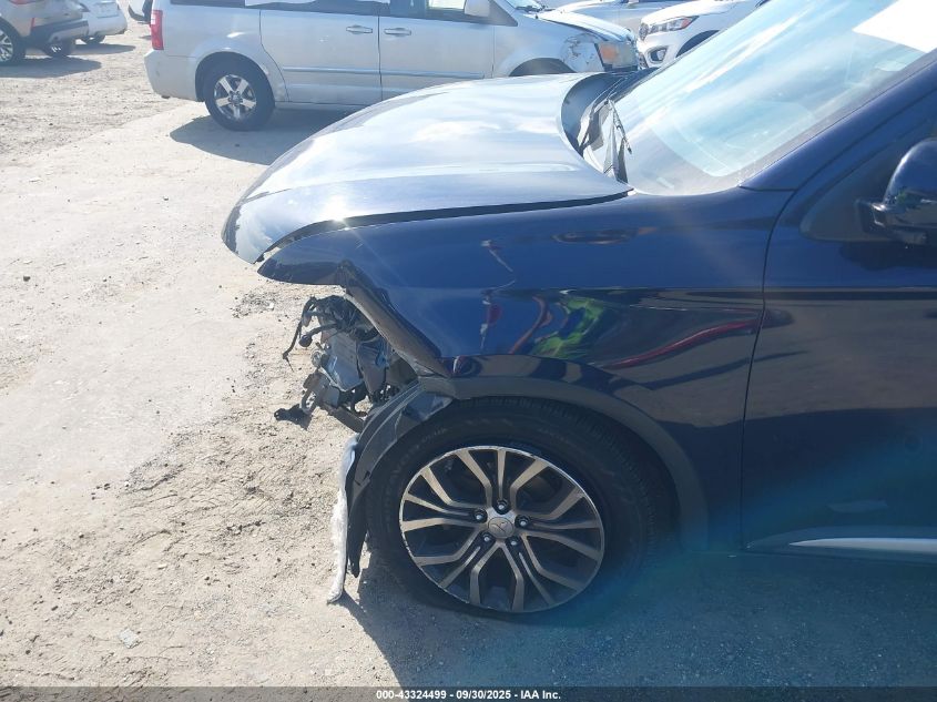 2016 Mitsubishi Outlander Se/Sel VIN: JA4AD3A32GZ002187 Lot: 43324499