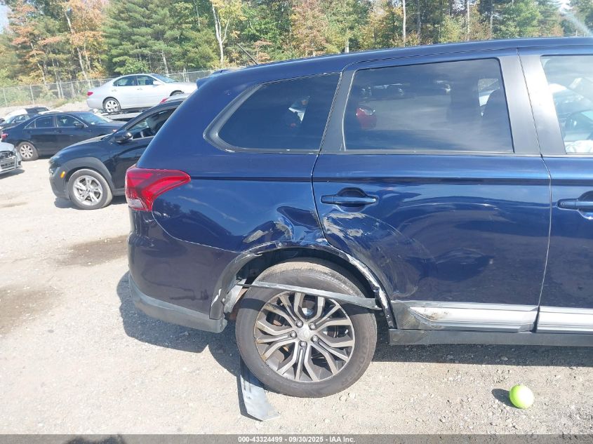 2016 Mitsubishi Outlander Se/Sel VIN: JA4AD3A32GZ002187 Lot: 43324499