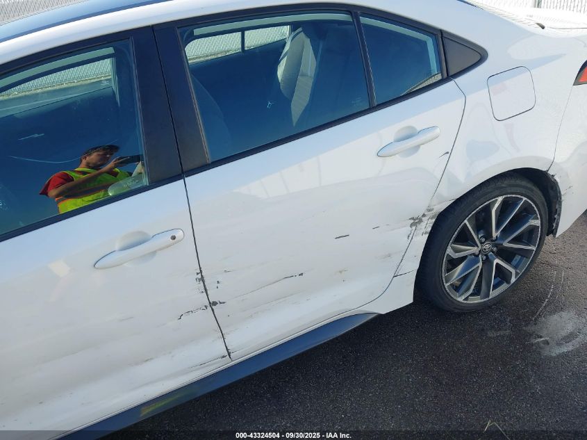 2021 Toyota Corolla Se VIN: 5YFS4MCE2MP067044 Lot: 43324504