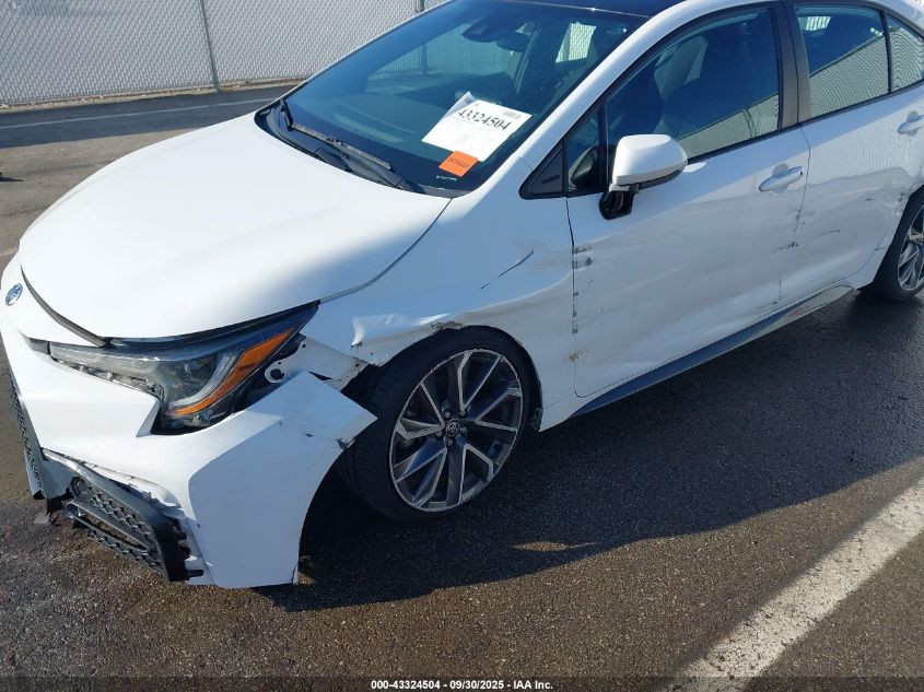 2021 Toyota Corolla Se VIN: 5YFS4MCE2MP067044 Lot: 43324504
