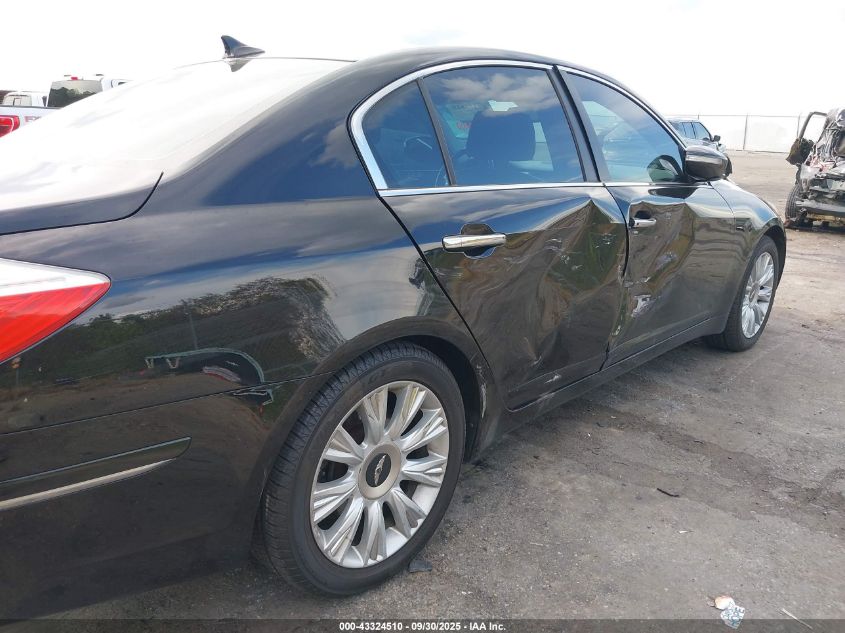 2009 Hyundai Genesis 3.8 VIN: KMHGC46E99U017557 Lot: 43324510