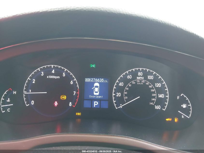 2009 Hyundai Genesis 3.8 VIN: KMHGC46E99U017557 Lot: 43324510