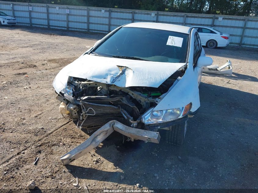 2010 Honda Civic Lx VIN: 2HGFA1F54AH533726 Lot: 43324517