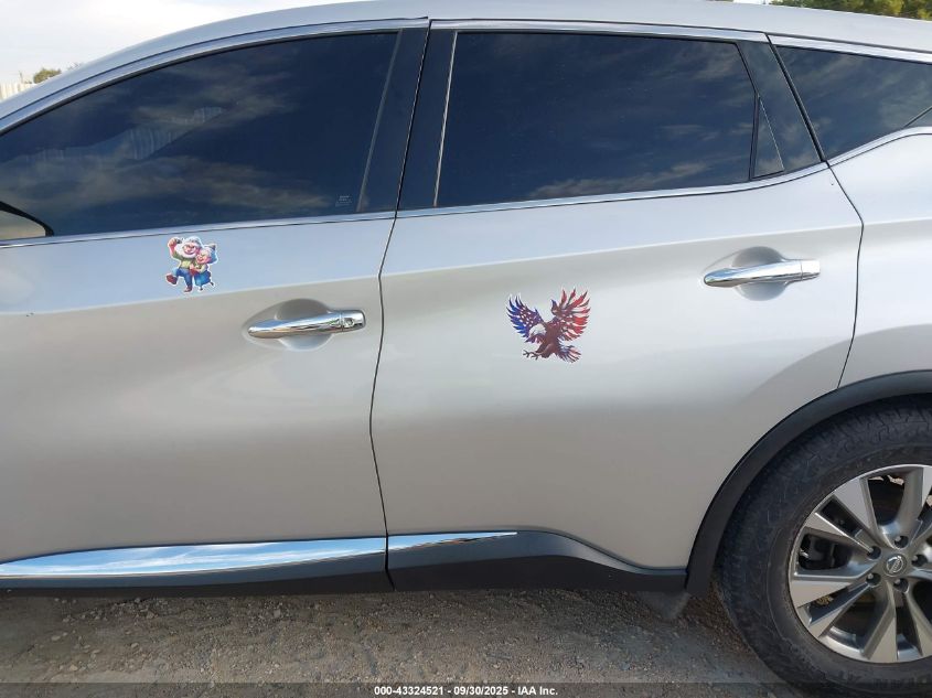 2018 Nissan Murano S VIN: 5N1AZ2MGXJN105481 Lot: 43324521