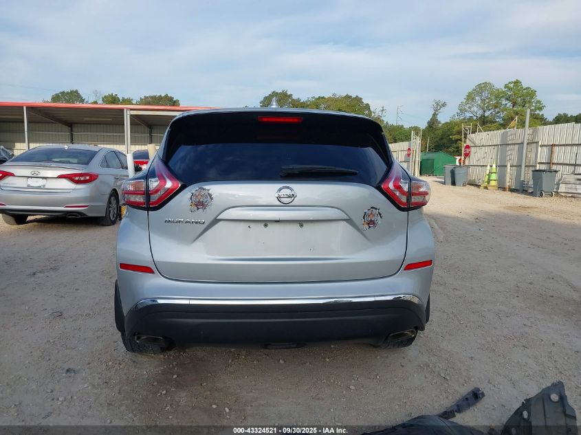 2018 Nissan Murano S VIN: 5N1AZ2MGXJN105481 Lot: 43324521