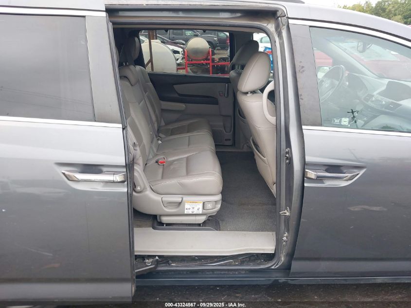 2011 Honda Odyssey Ex-L VIN: 5FNRL5H66BB059207 Lot: 43324567