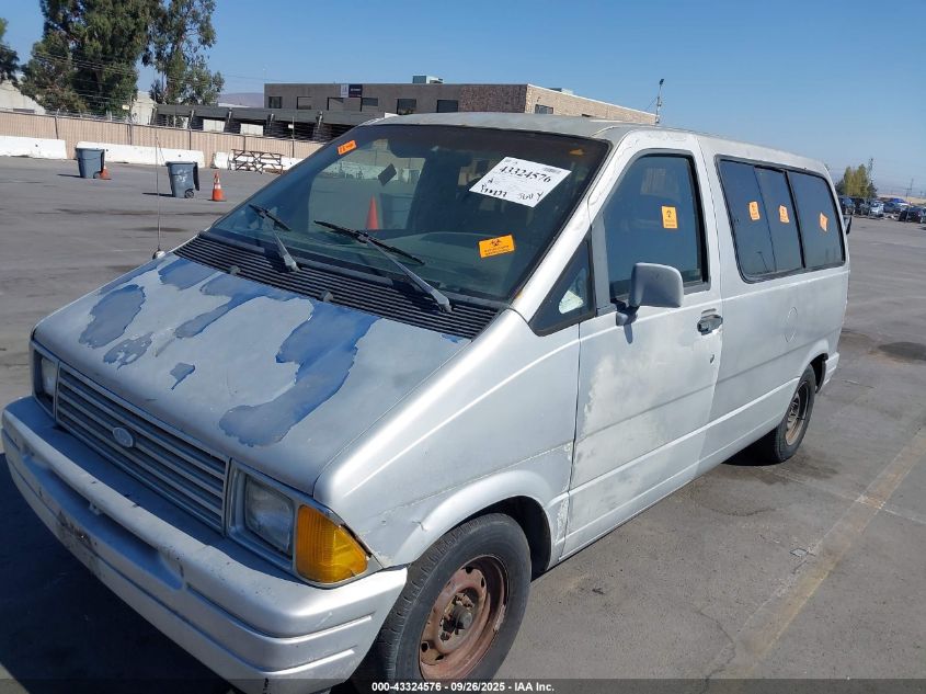 1993 Ford Aerostar VIN: 1FMCA11U2PZB16562 Lot: 43324576