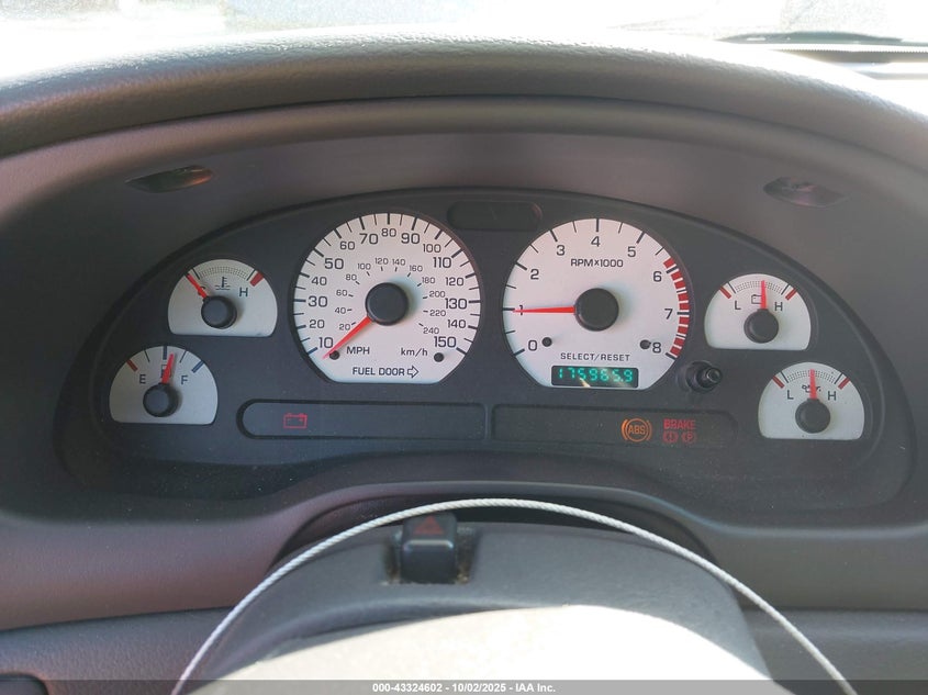 2003 Ford Mustang Gt VIN: 1FAFP42X13F447886 Lot: 43324602