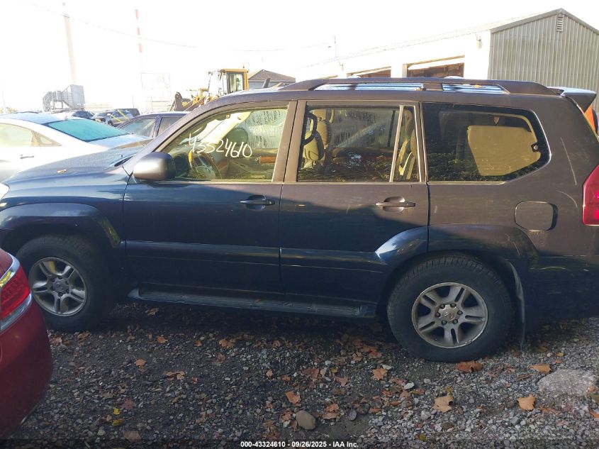 2004 Lexus Gx 470 VIN: JTJBT20X840065612 Lot: 43324610