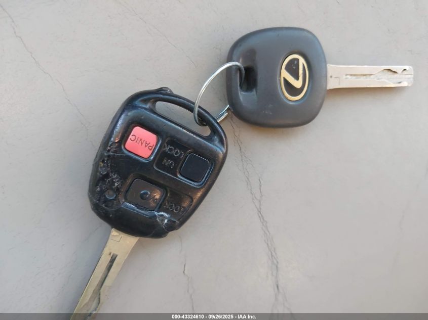 2004 Lexus Gx 470 VIN: JTJBT20X840065612 Lot: 43324610