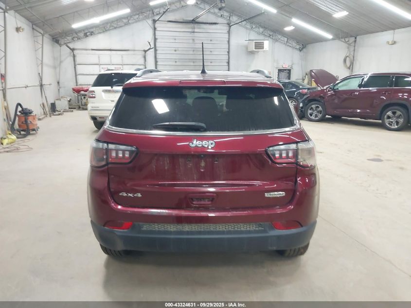 2022 Jeep Compass Latitude 4X4 VIN: 3C4NJDBB9NT185247 Lot: 43324631