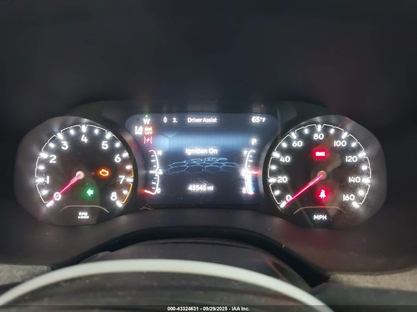 2022 Jeep Compass Latitude 4X4 VIN: 3C4NJDBB9NT185247 Lot: 43324631