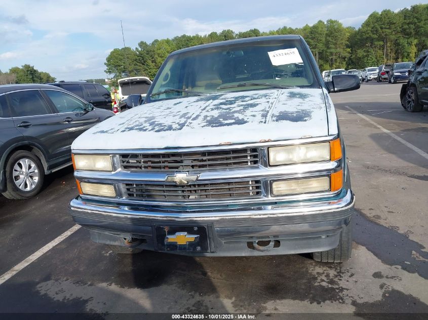 1996 Chevrolet Gmt-400 K1500 VIN: 2GCEK19R3T1130144 Lot: 43324635