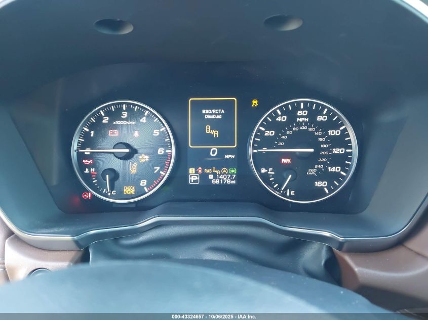 2022 Subaru Outback Touring VIN: 4S4BTAPC3N3215802 Lot: 43324657