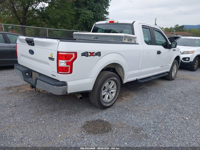 2018 FORD F-150 XL 1FTEX1EP0JKE25835