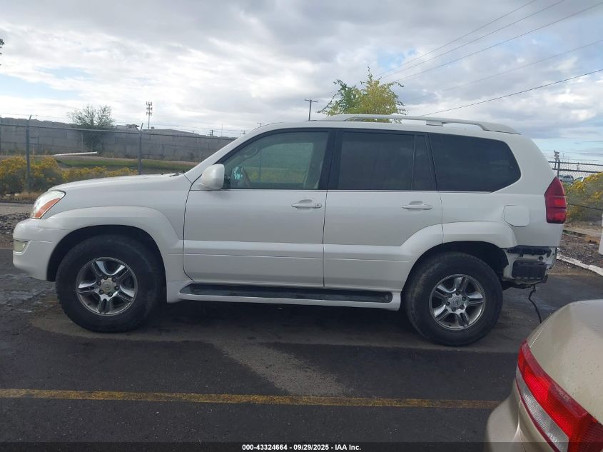 2003 Lexus Gx 470 VIN: JTJBT20X130021224 Lot: 43324664