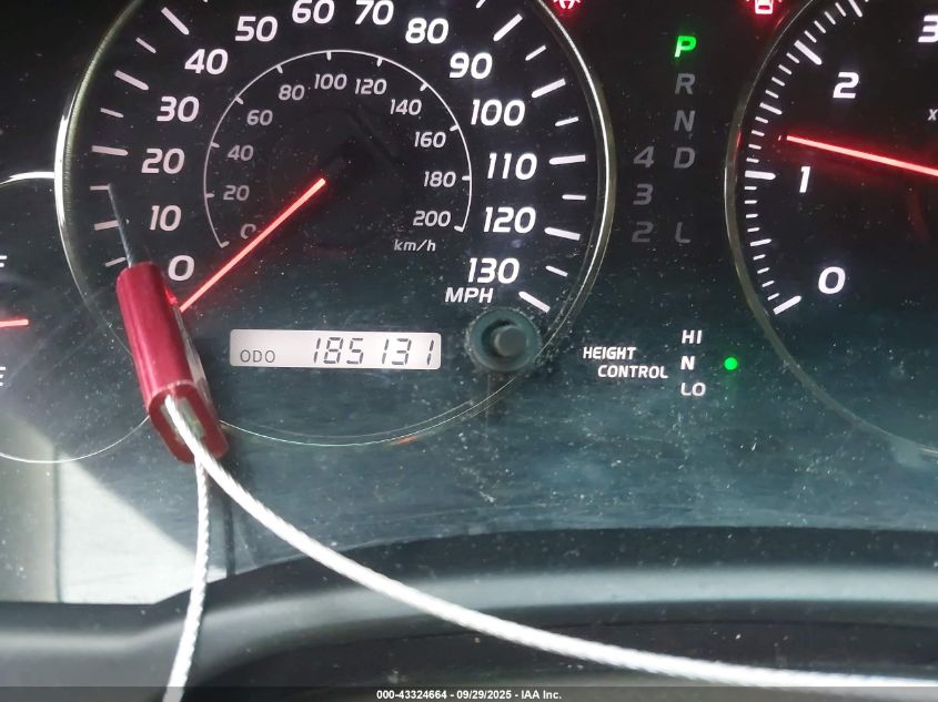 2003 Lexus Gx 470 VIN: JTJBT20X130021224 Lot: 43324664