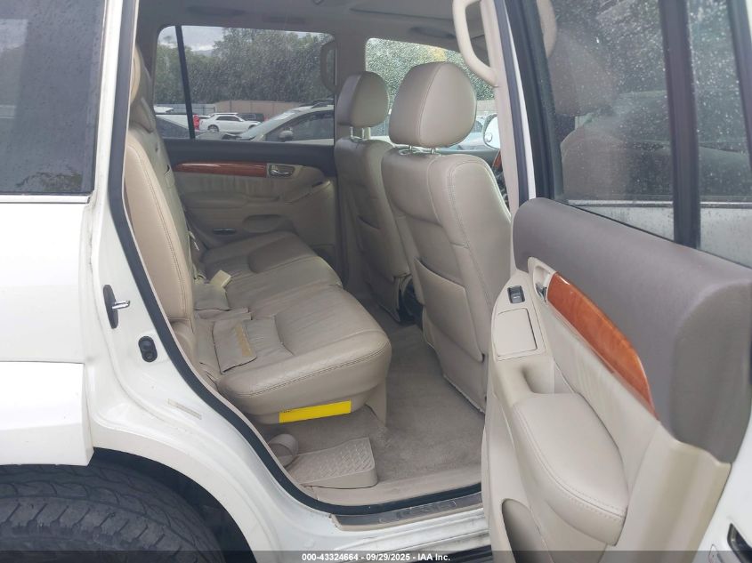 2003 Lexus Gx 470 VIN: JTJBT20X130021224 Lot: 43324664