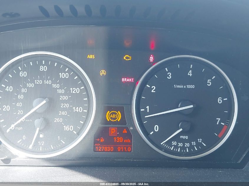 2010 BMW 528I VIN: WBANU5C55AC126317 Lot: 43324685