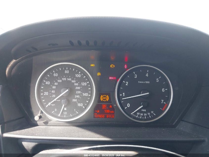 2010 BMW 528I VIN: WBANU5C55AC126317 Lot: 43324685