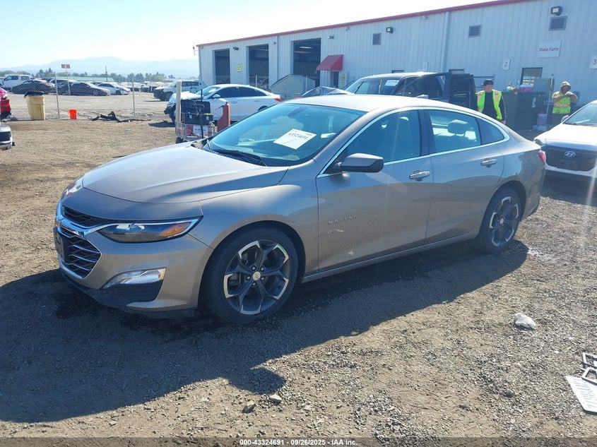 2022 CHEVROLET MALIBU FWD LT - 1G1ZD5ST3NF125023