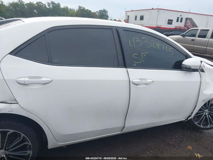 2016 Toyota Corolla S Plus VIN: 2T1BURHE6GC735521 Lot: 43324715