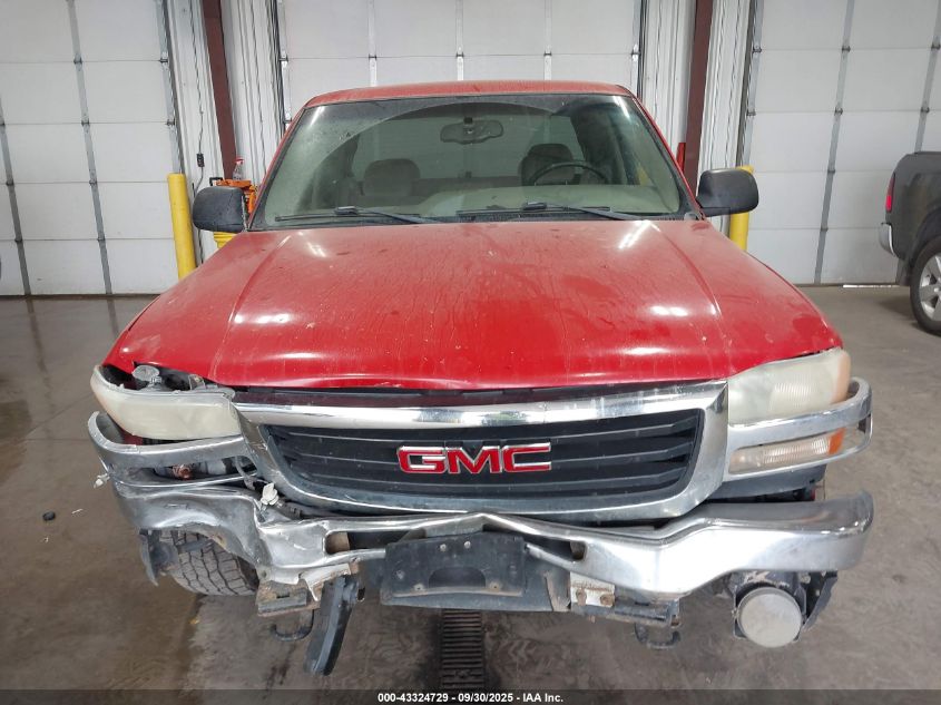 2004 GMC Sierra 1500 Sle VIN: 1GTEC19V44Z152124 Lot: 43324729